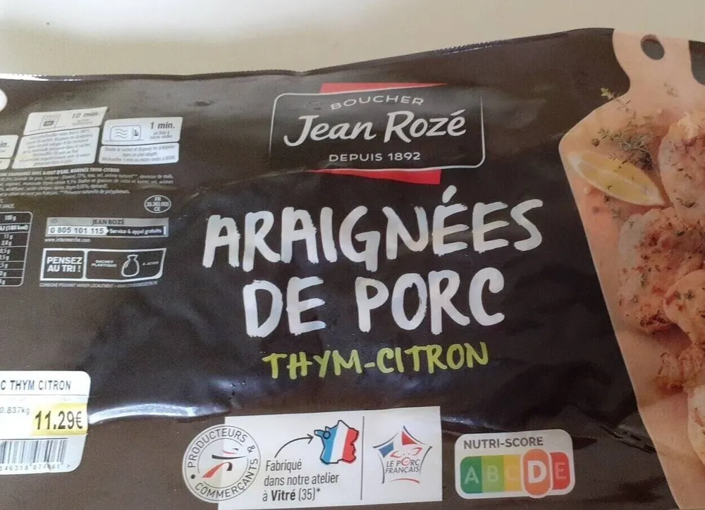 Araignée de  porc