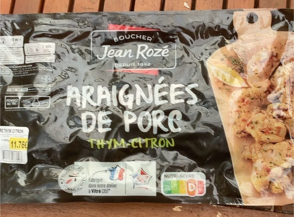 Araignees de porc