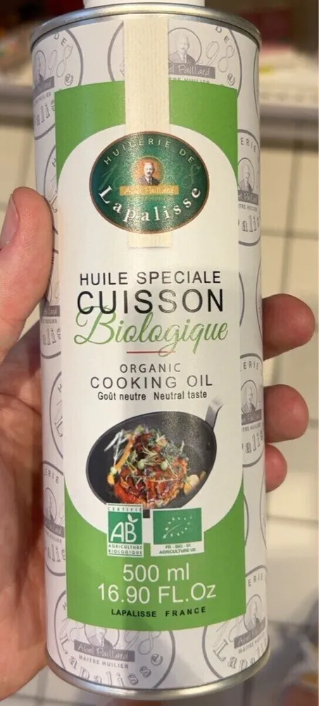 Huile speciale cuisson