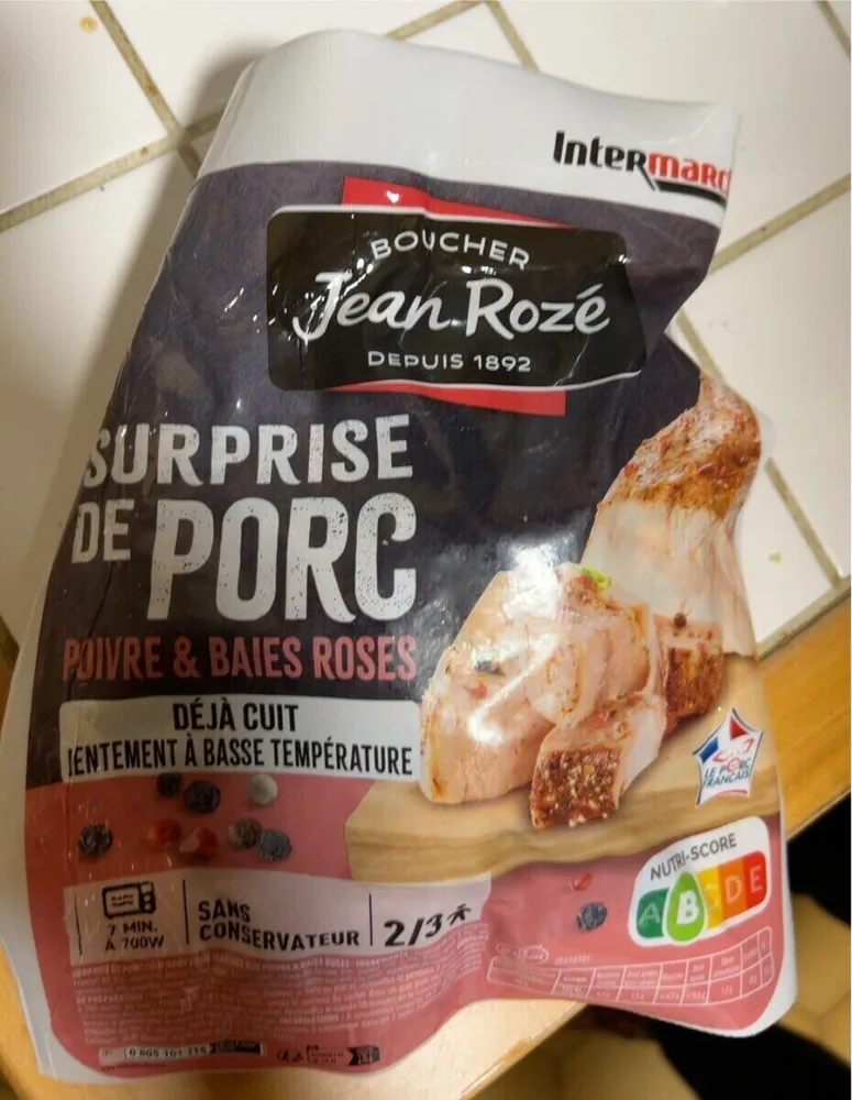 Surprise de porc
