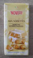 Chocolat blanc aux noisettes