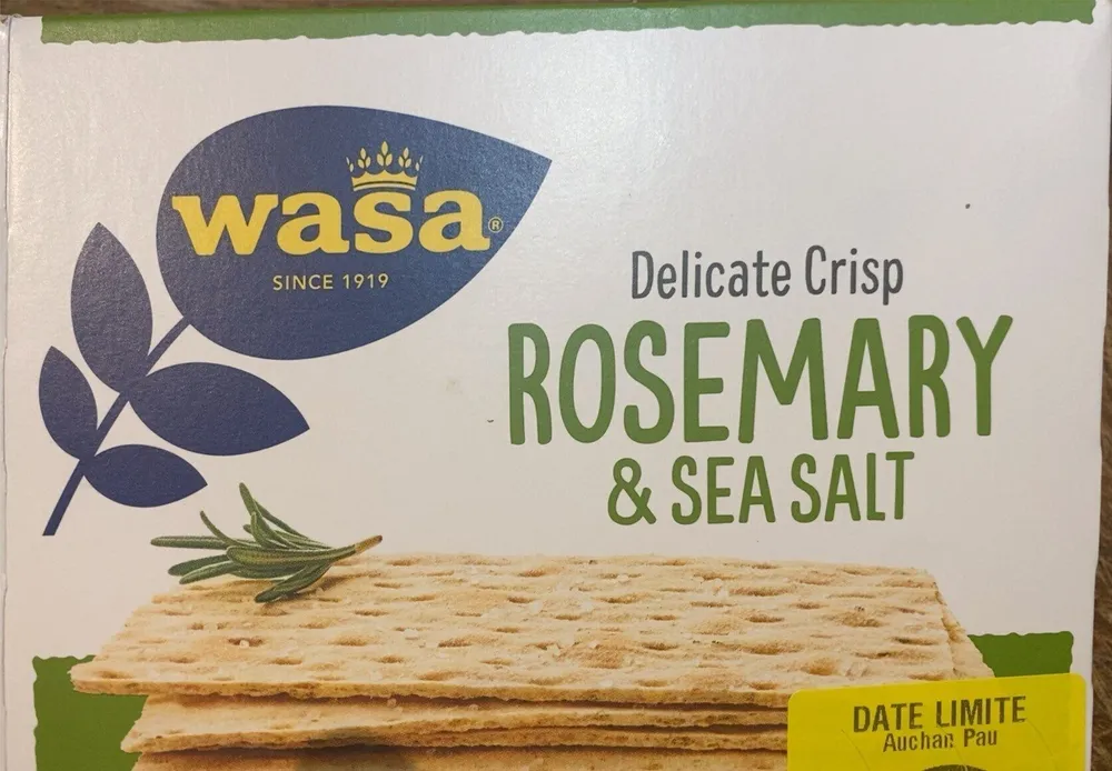 Delicate Crisp Rosemary & sea salt
