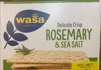 Delicate Crisp Rosemary & sea salt