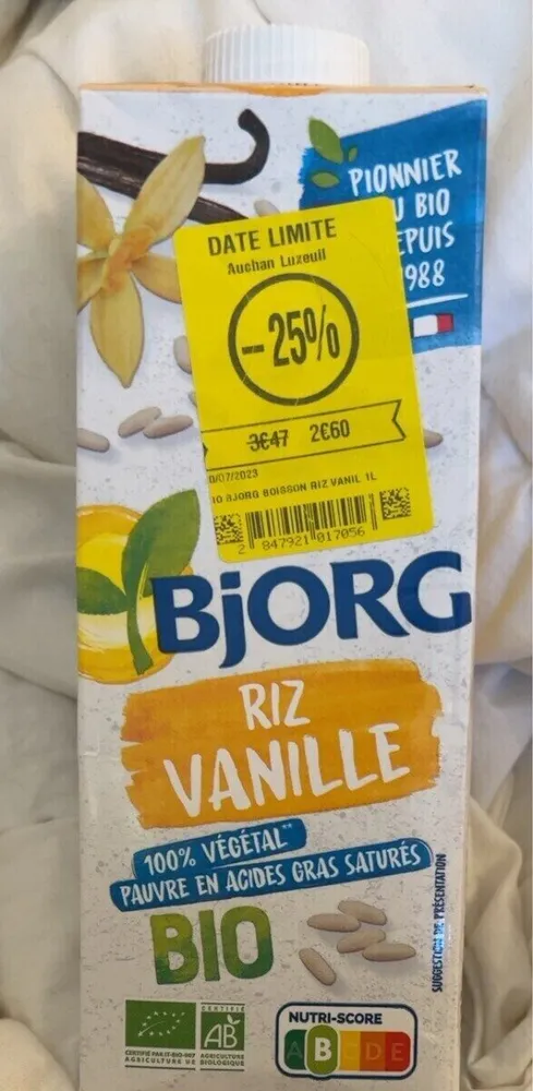 Riz Vanille
