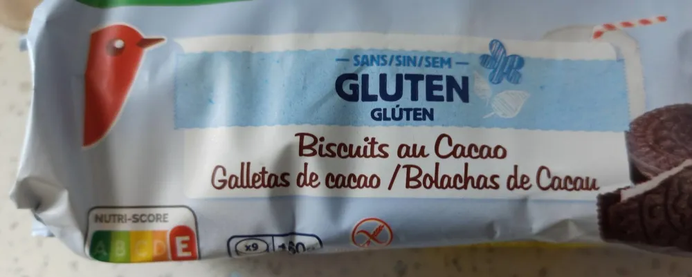 Biscuit au cacao