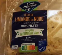 Filets de limande du nord