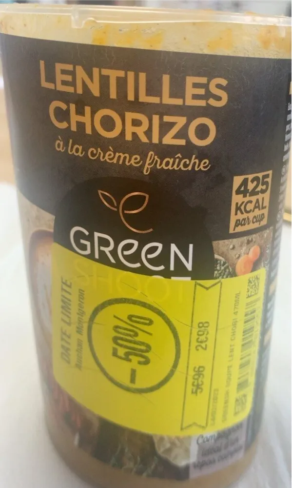 Lentilles chorizo