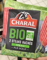 2 steak haché bio