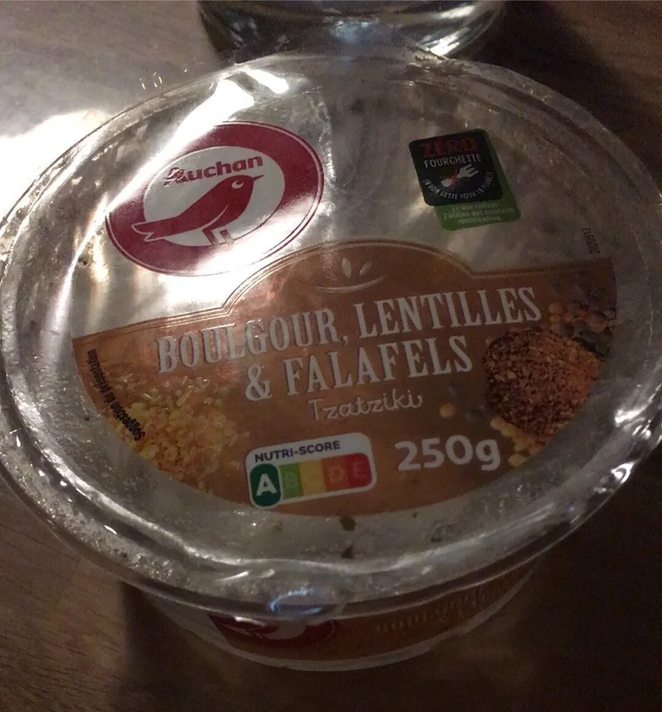 Boulgour lentilles&falafels