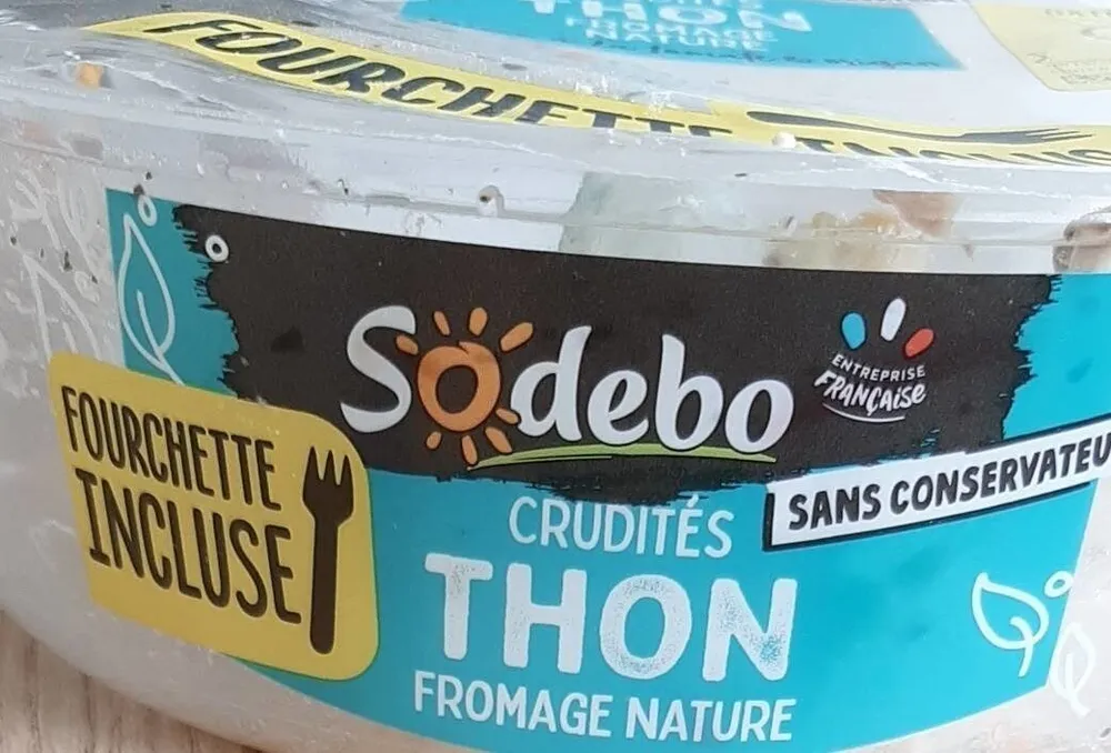 Sodexo Fresh Salad - crudités Thon Fromage