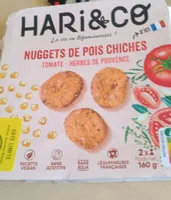 Nuggets de pois chiches tomate herbes de Provence