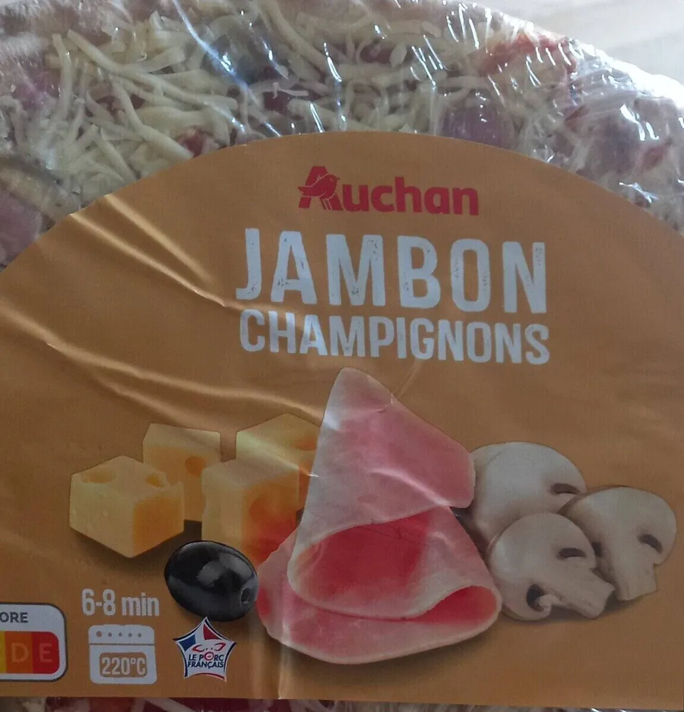 Pizza jambon emmental