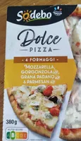 Dolce pizza 4 formaggi