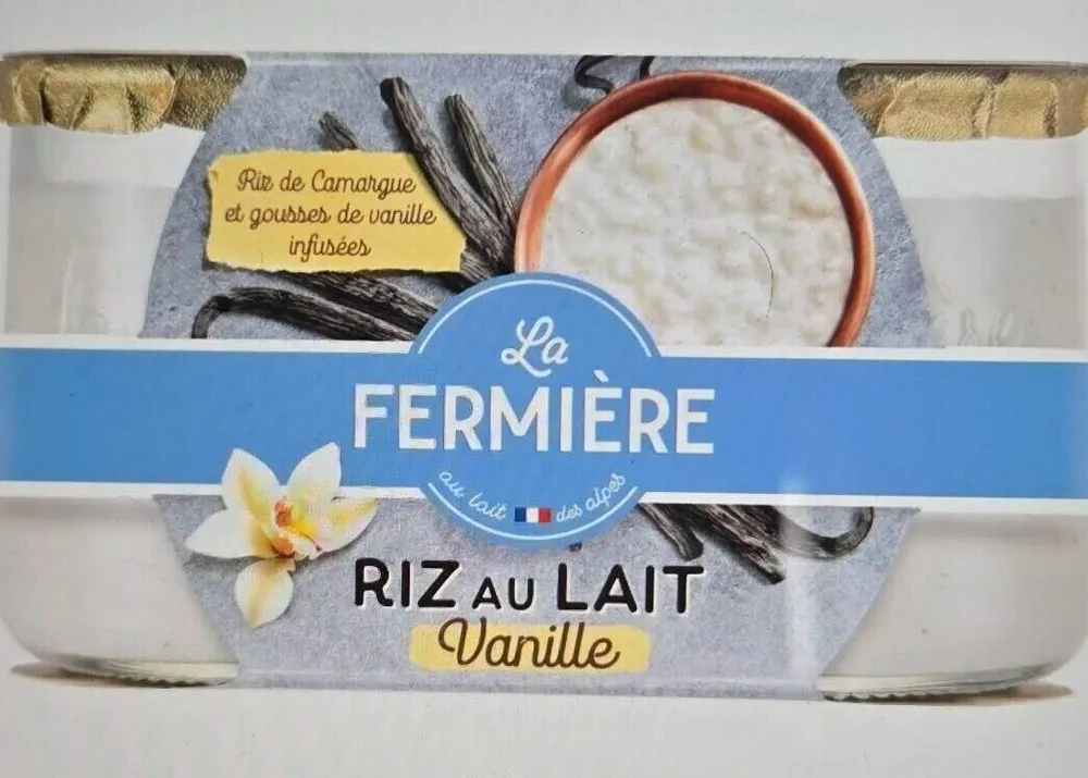 Riz au lait vanille de Madagascar 2 x 160g