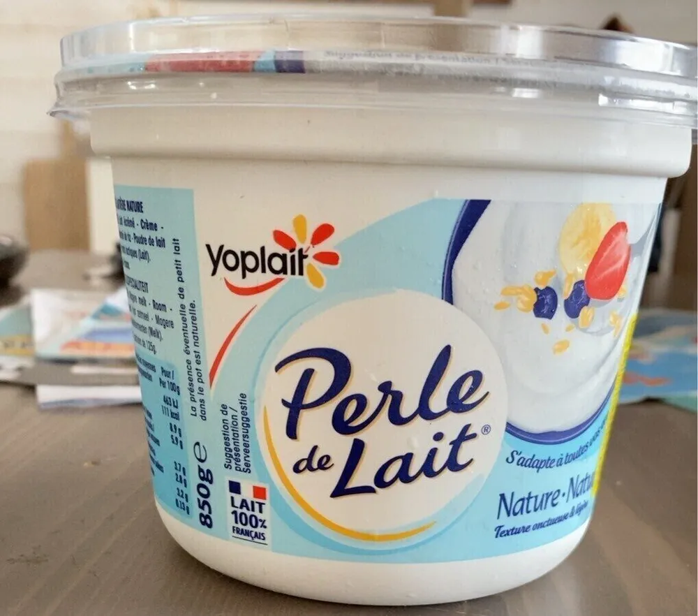 Perle de lait nature