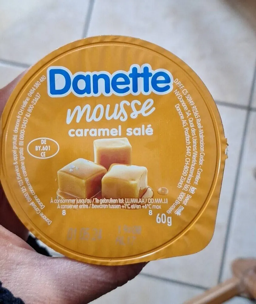 Mousse caramel