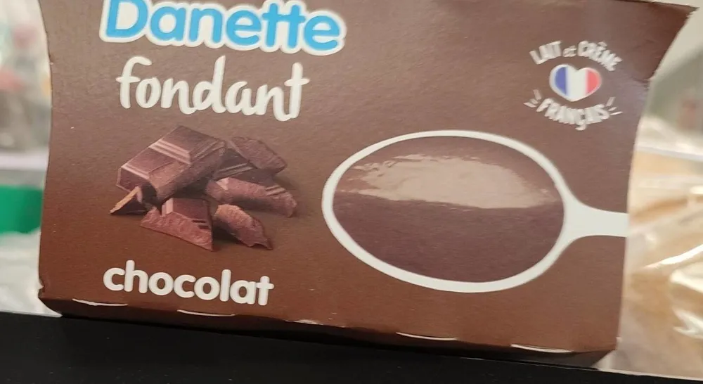 Danette fondant chocolat