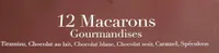 12 Macarons gourmandises