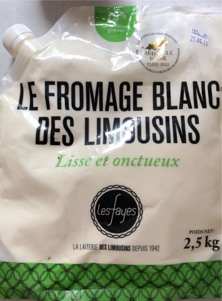 Le fromage blanc des limousins