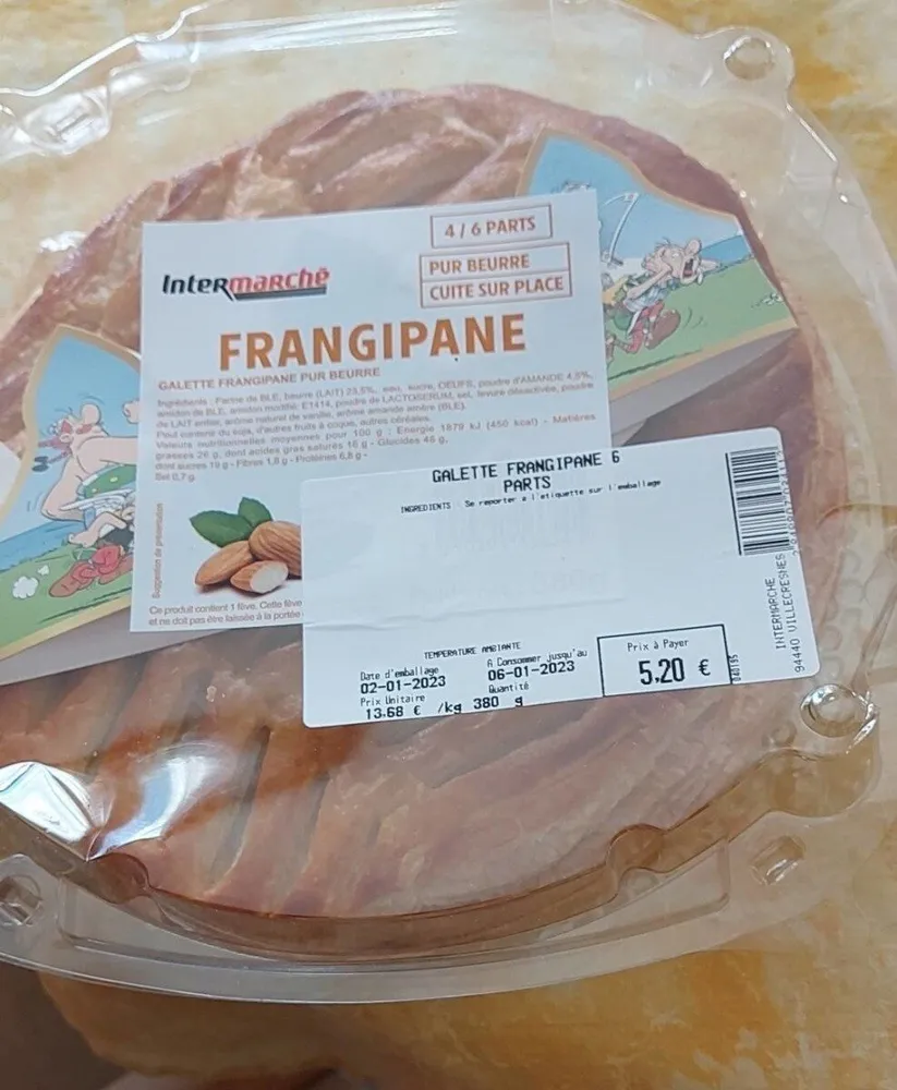 Galette frangipane pur beurre