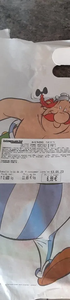 Galette aux  pommes