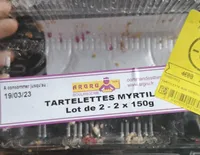 Tartelettes myrtilles