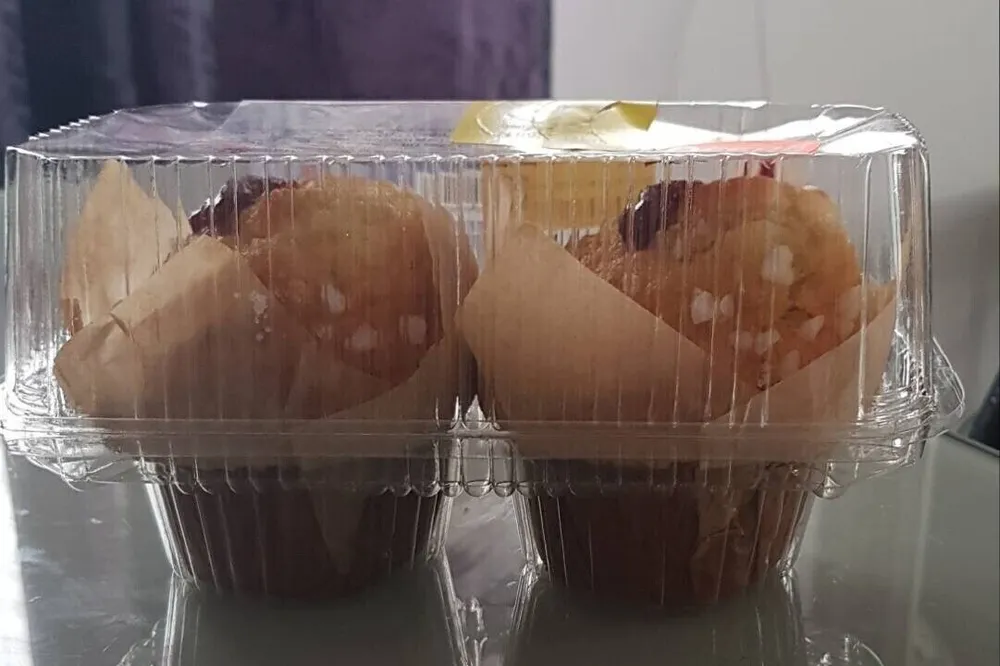Muffins citron framboise