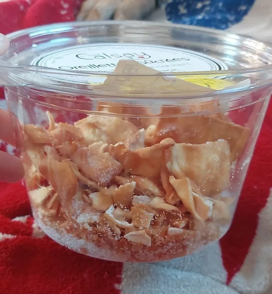 Oreillettes sucrées