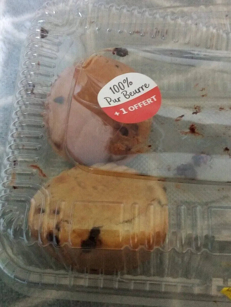 Briochettes au pépites de chocolat