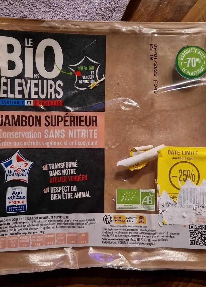 Jambon supérieur