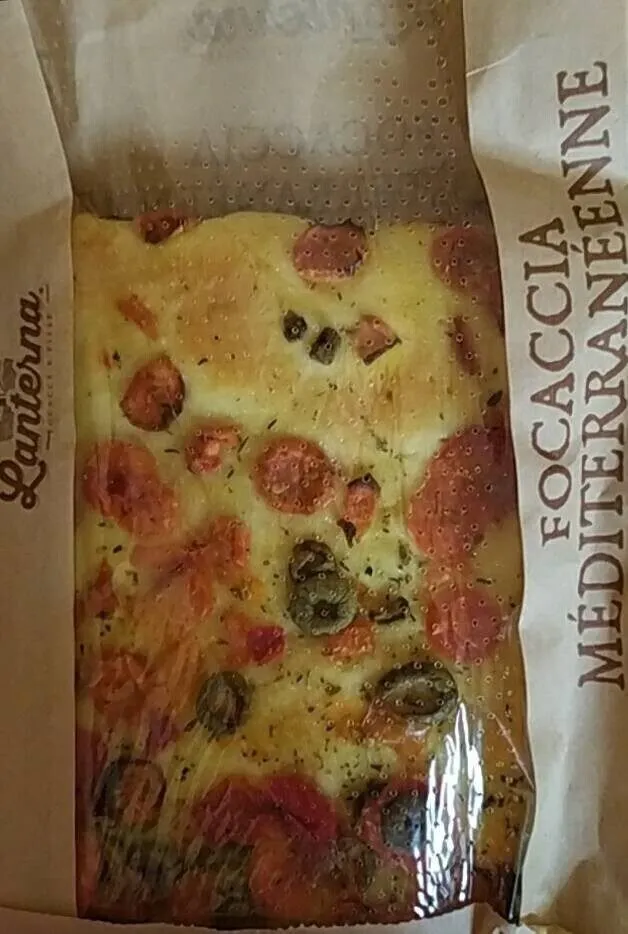 Focaccia Méditerranéenne
