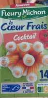 Surimi sauce cocktail le cœur frais