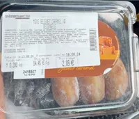 Mini beignet caramel