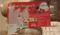 8 mini-beignets fruits rouges