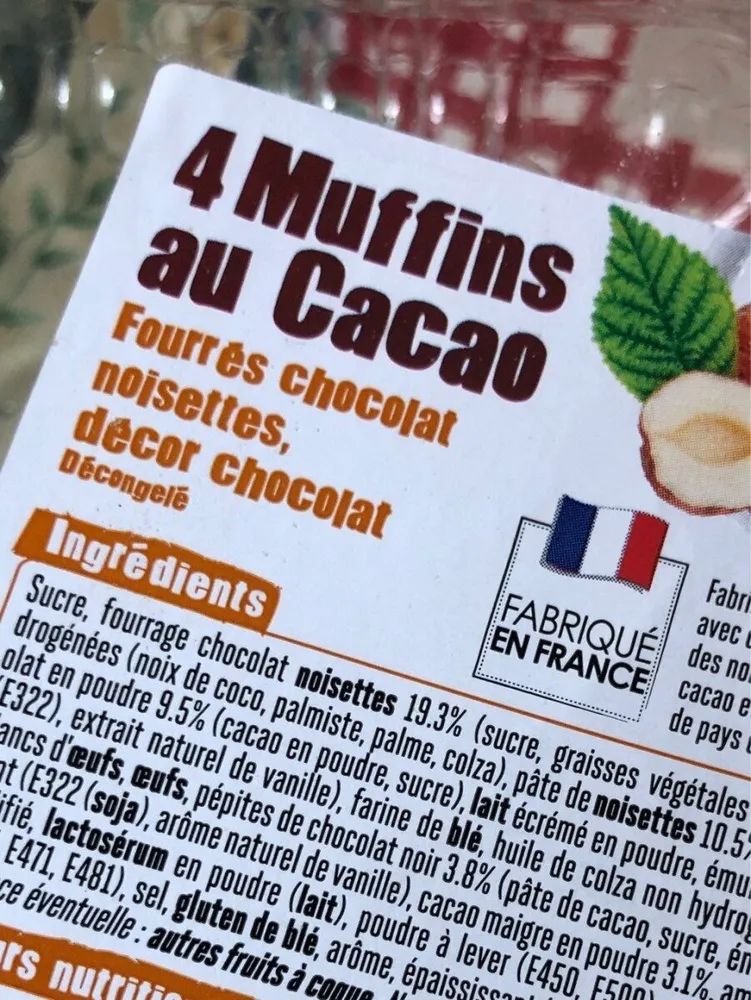 Muffins cacao