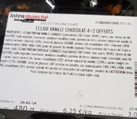 Éclair vanille chocolat