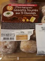 Mini beignets aux 3 chocolats