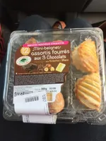 Mini-beignets assortis fourrés aux 3 chocolats