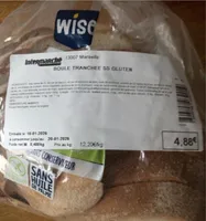 Boule tranchee sans gluten