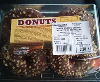 Donuts fourrés chocolat noisette