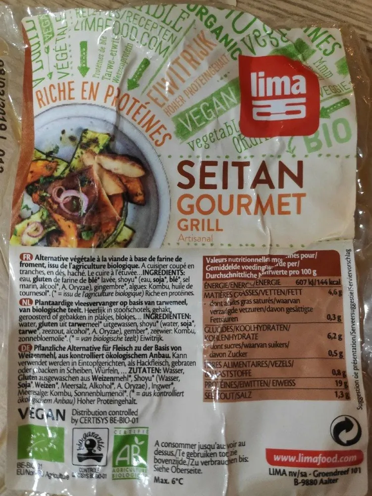 Seitan gourmet grill