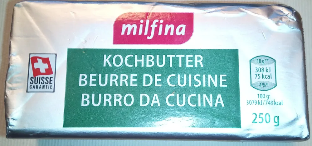 Beurre de cuisine