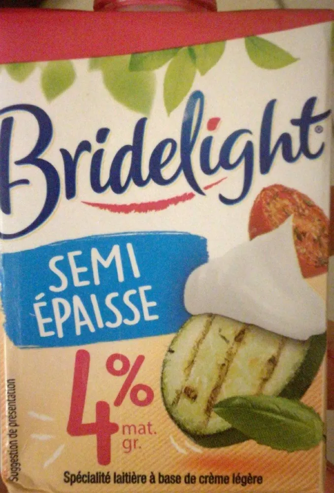 Crème semi épaisse