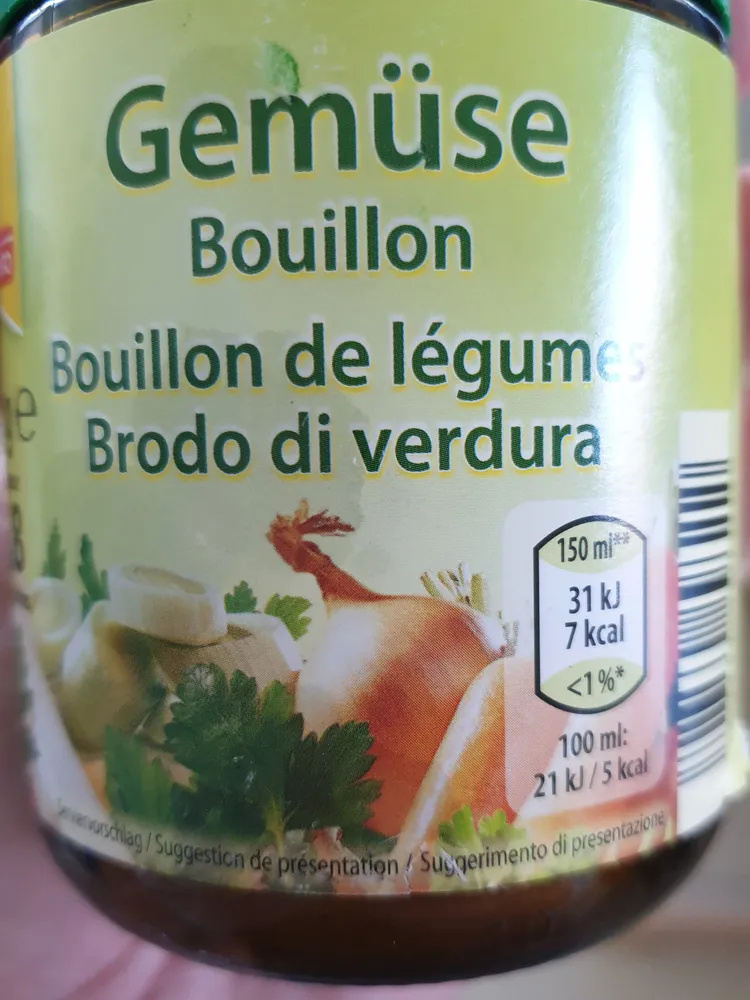 Bouillon de légumes