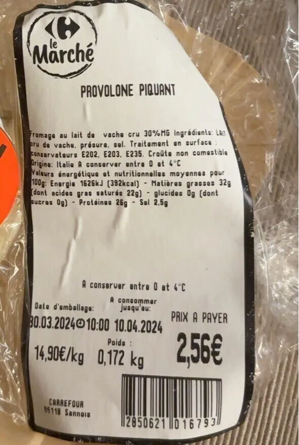 Provolone piquant
