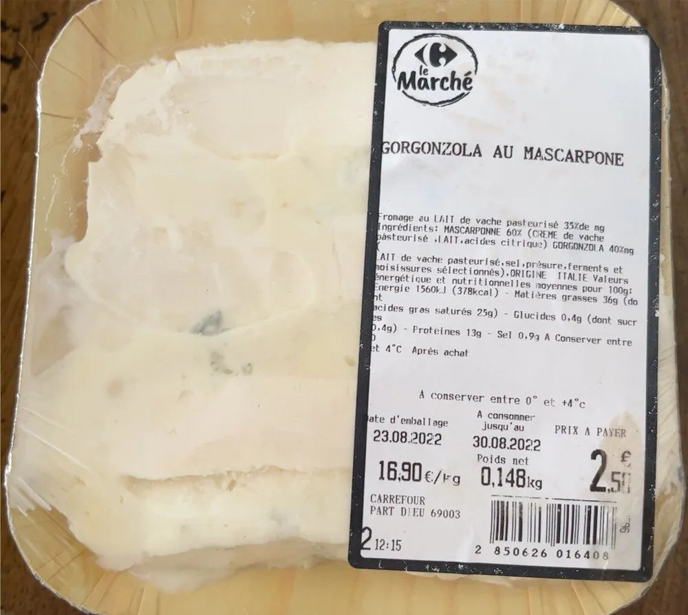 Gorgonzola au Mascarpone