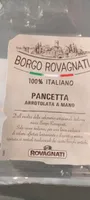 Pancetta di suino arrotolata e stagionata