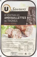 2 Andouillettes de Troyes dressée à la main 2 pièces