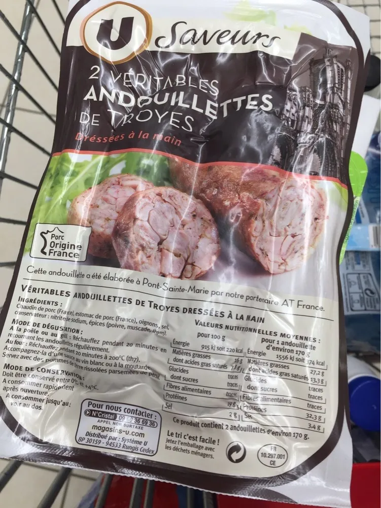 Andouillettes de troyes