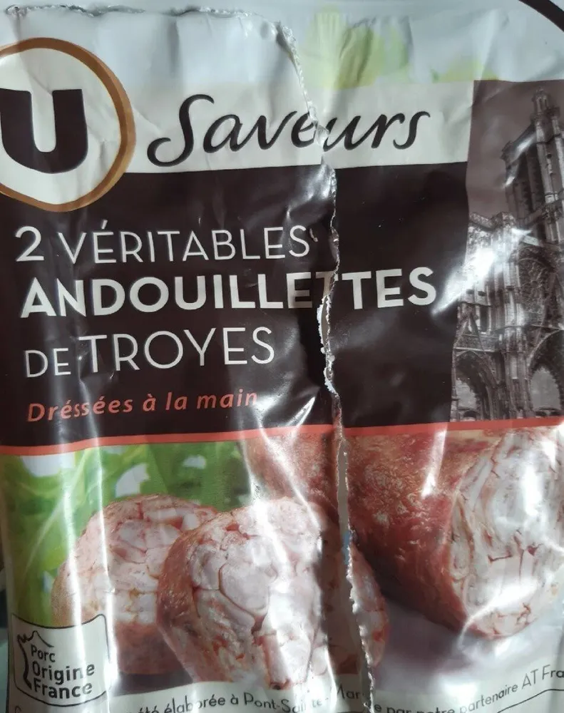 2 véritables andouillettes de Troyes